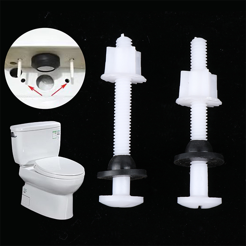 Home Bathroom Fittings - قطعتان من مسامير إصلاح مفصلات مقعد