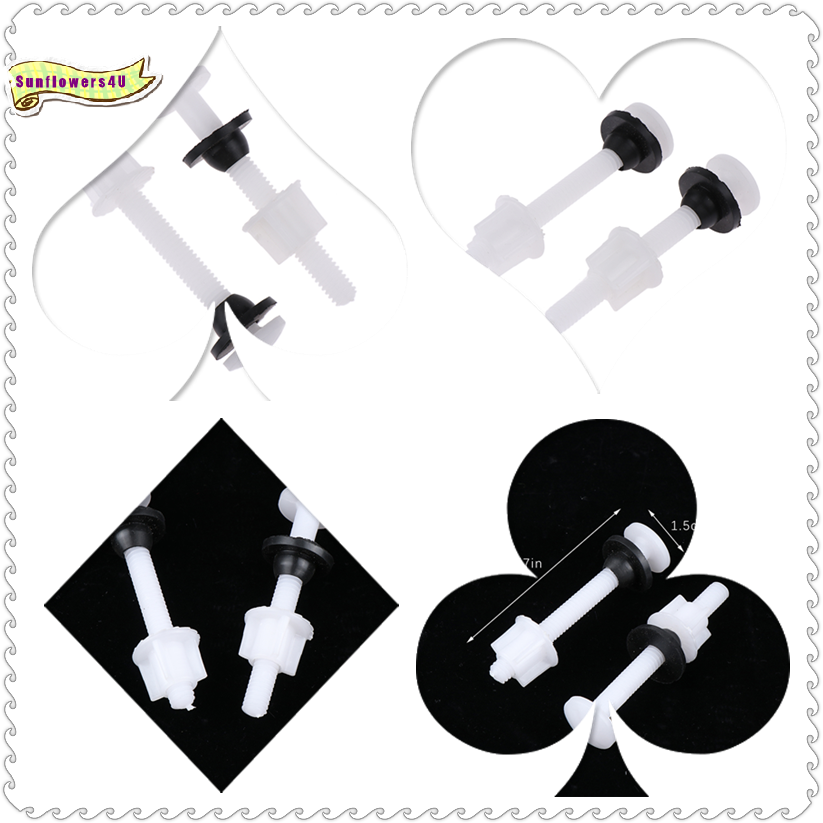 Home Bathroom Fittings - قطعتان من ملحقات الحمام المنزلية، مسامير