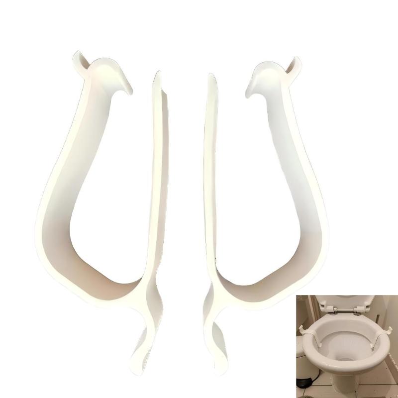 Home Bathroom Repair - طقم تثبيت مقعد المرحاض (قطعتان) لإصلاح