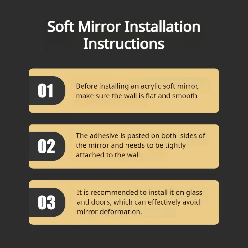 ملصقات حائط مرآة أكريليك ذاتية - مراجعة Home Bathroom Fittings وسعره