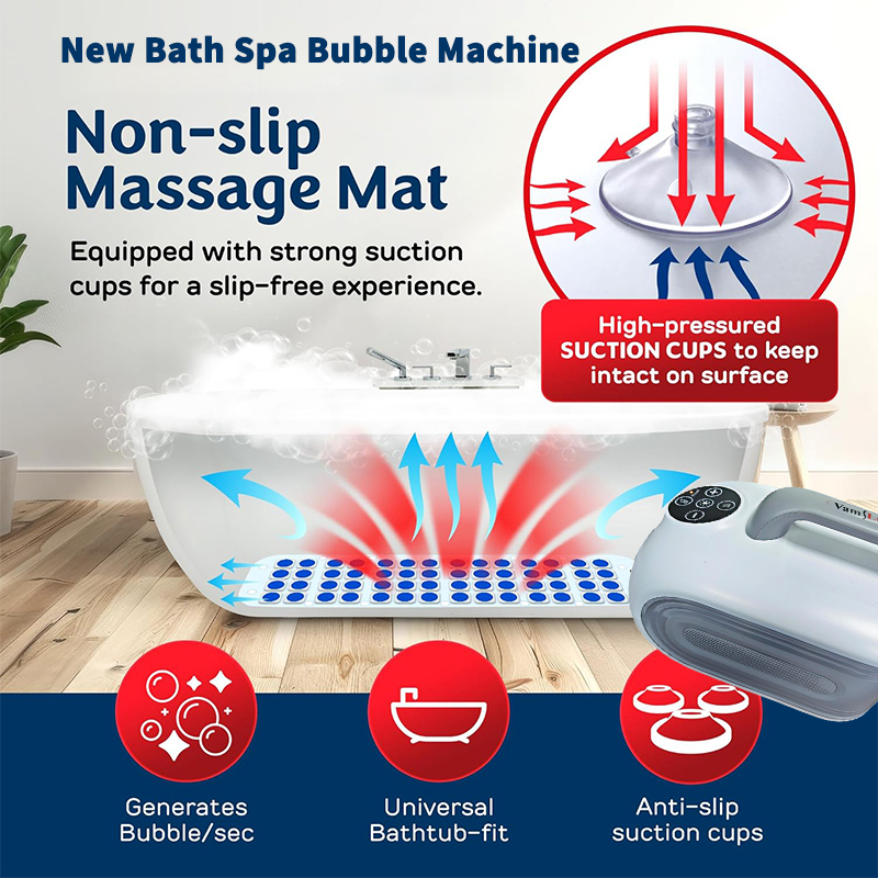مدلك حمام فقاعات السبا، وسادة  - مراجعة Bathtub Pillow Inflatable وسعره