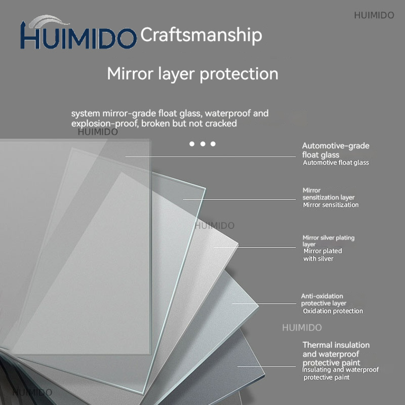 مرآة حمام قابلة للتعديل، مرآة  - مراجعة Bathroom Mirror Led وسعره