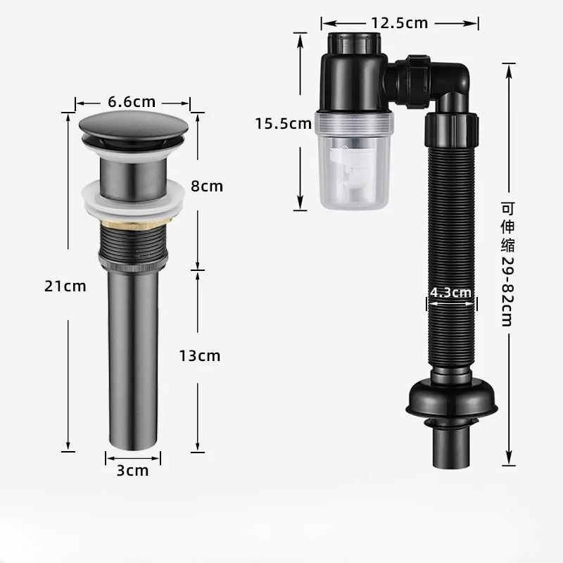 صمام تصريف حوض غسيل منبثق عالم - مراجعة Home Bathroom Fittings وسعره