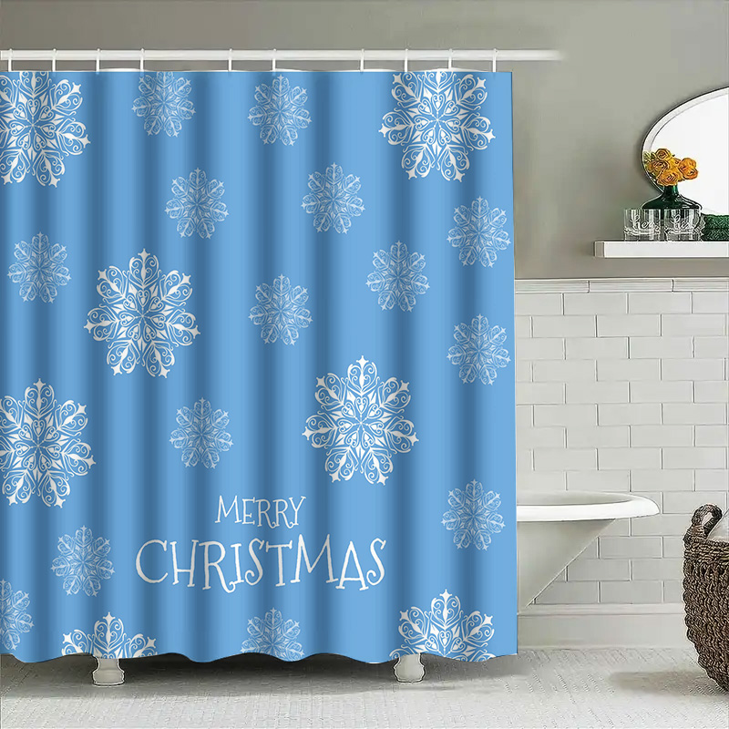 عيد الميلاد دش الستار ندفة الث - مراجعة Home Bathroom Decor Ideas وسعره