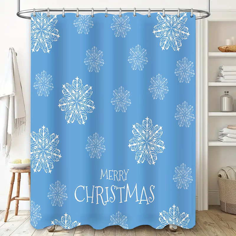 عيد الميلاد دش الستار ندفة الث - مراجعة Home Bathroom Decor Ideas وسعره