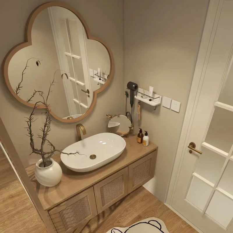 أرفف خزانة حمام للتخزين اليابا - مراجعة Home Bathroom Design Simple وسعره