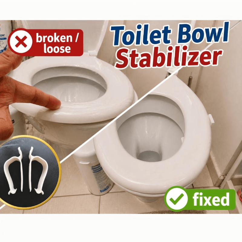 طقم تثبيت مقعد المرحاض (قطعتان - مراجعة Home Bathroom Repair وسعره