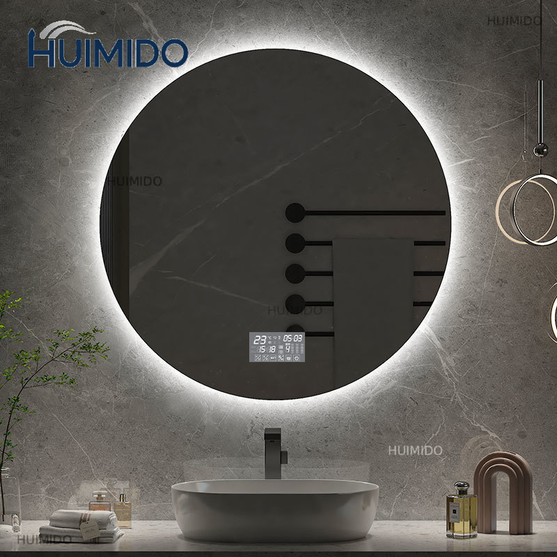 مرآة حمام دائرية بقطر 70 سم، م - مراجعة Bathroom Mirror Led وسعره