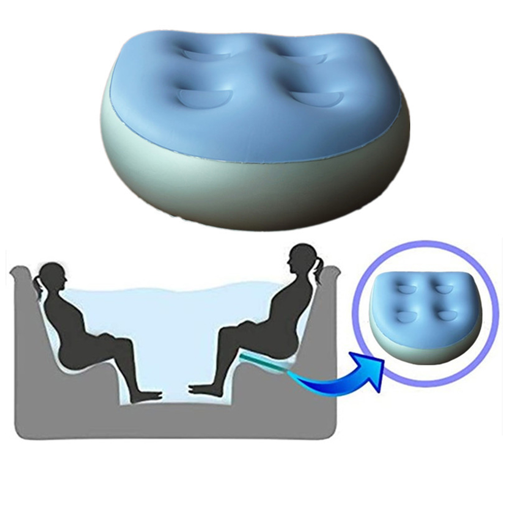 1-4 قطعة سبا نفخ وسادة حوض مكا - مراجعة Bathtub Pillow Inflatable وسعره