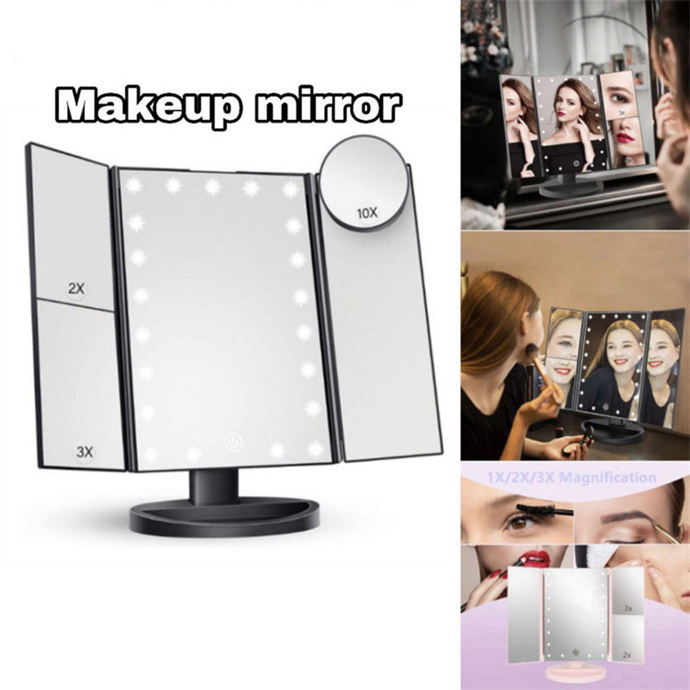 مرآة مكياج قابلة للطي للحمام،  - مراجعة Bathroom Mirror Led وسعره