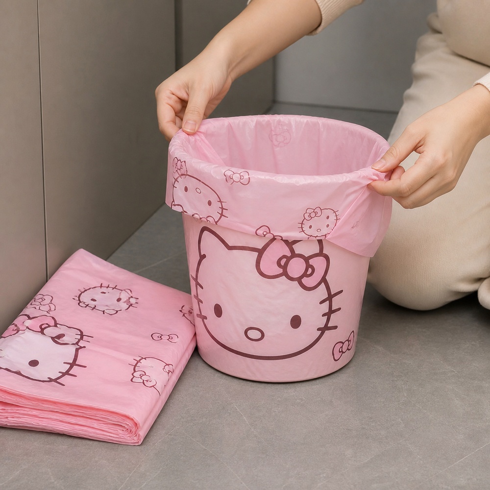 أكياس قمامة بلاستيكية مطبوعة ب - مراجعة Home Goods Bathroom وسعره