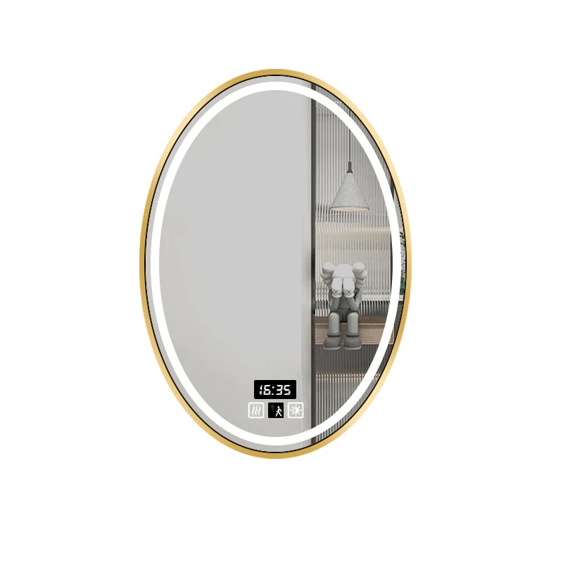 مرآة حمام LED بيضاوية الشكل مق - مراجعة Bathroom Mirror Led وسعره