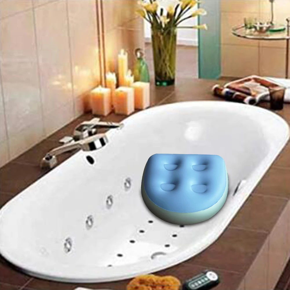 منصات مقعد قابلة للنفخ مضادة ل - مراجعة Bathtub Pillow Inflatable وسعره