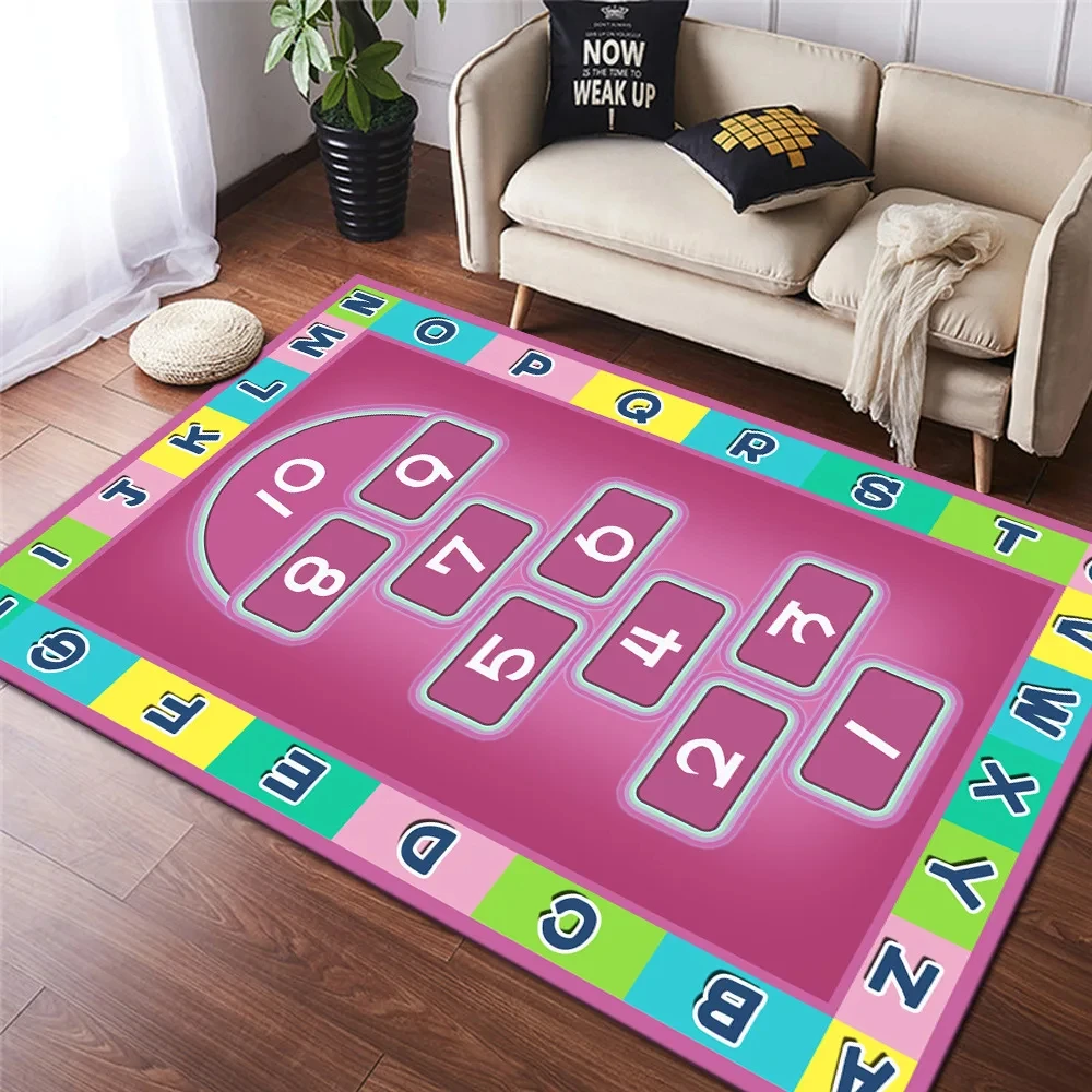 سجادة بنمط أرقام كرتونية للغرف - مراجعة Home Bathroom Layout وسعره