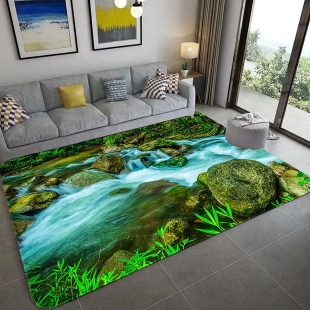 سجادة ناعمة مستوحاة من الطبيعة - مراجعة Home Bathroom Decor Ideas وسعره