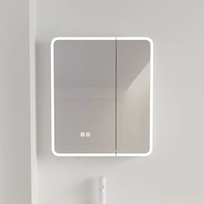 مرآة حمام LED مضاءة خلفياً ذكي - مراجعة Bathroom Mirror Led وسعره