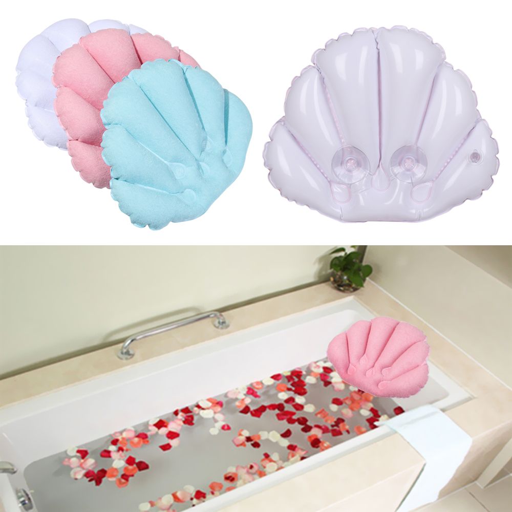وسادة حمام رقبة سبا ناعمة مع أ - مراجعة Bathtub Pillow Inflatable وسعره