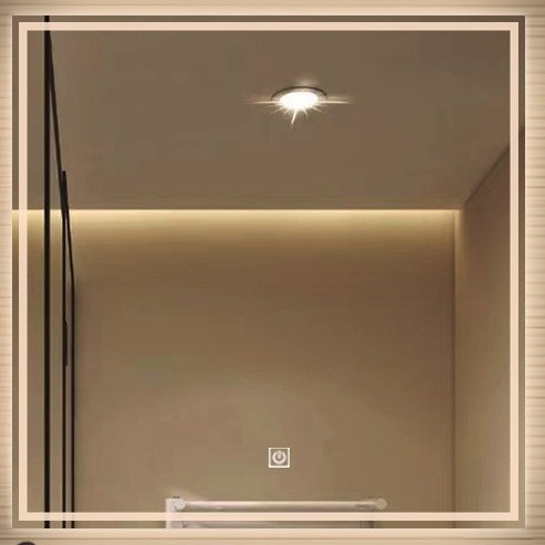 مرآة حمام 60 سم مع إضاءة LED،  - مراجعة Bathroom Mirror Led وسعره